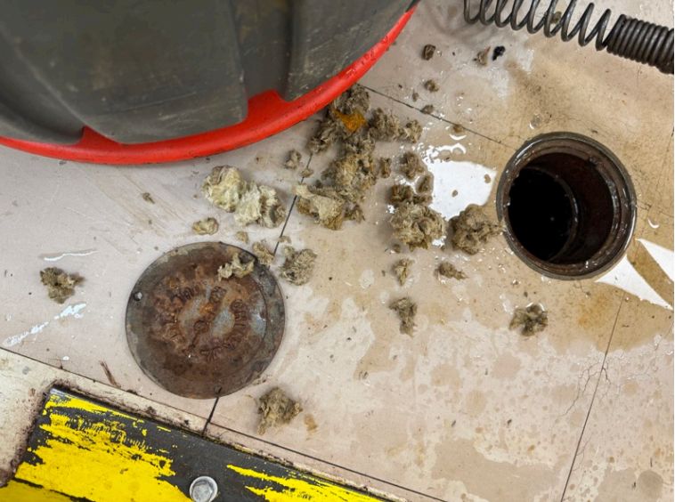 delta factor cleaned up access point debris removed